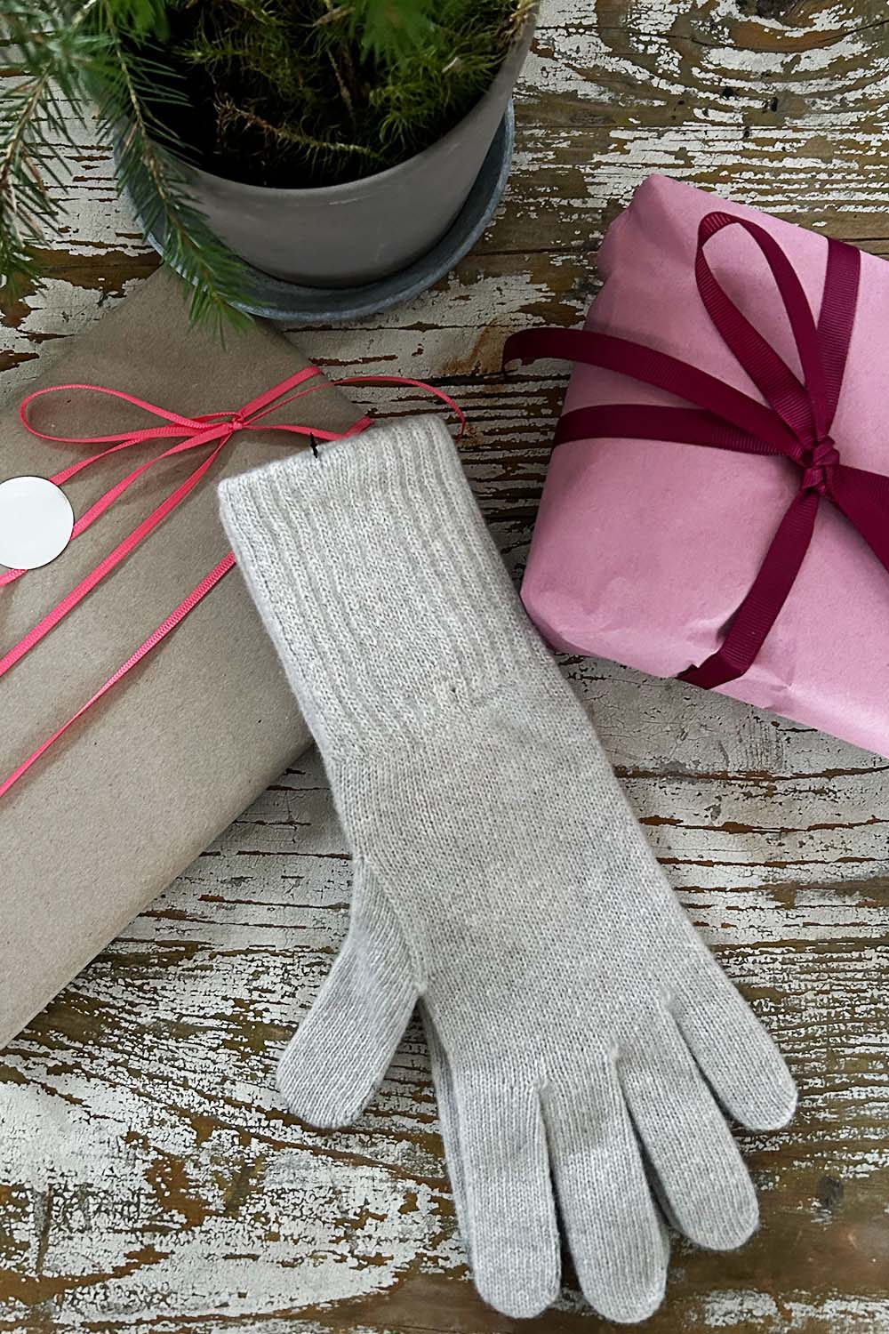 santacana handschuhe Light cashmere knit glove %%page%% - %%sitename%%