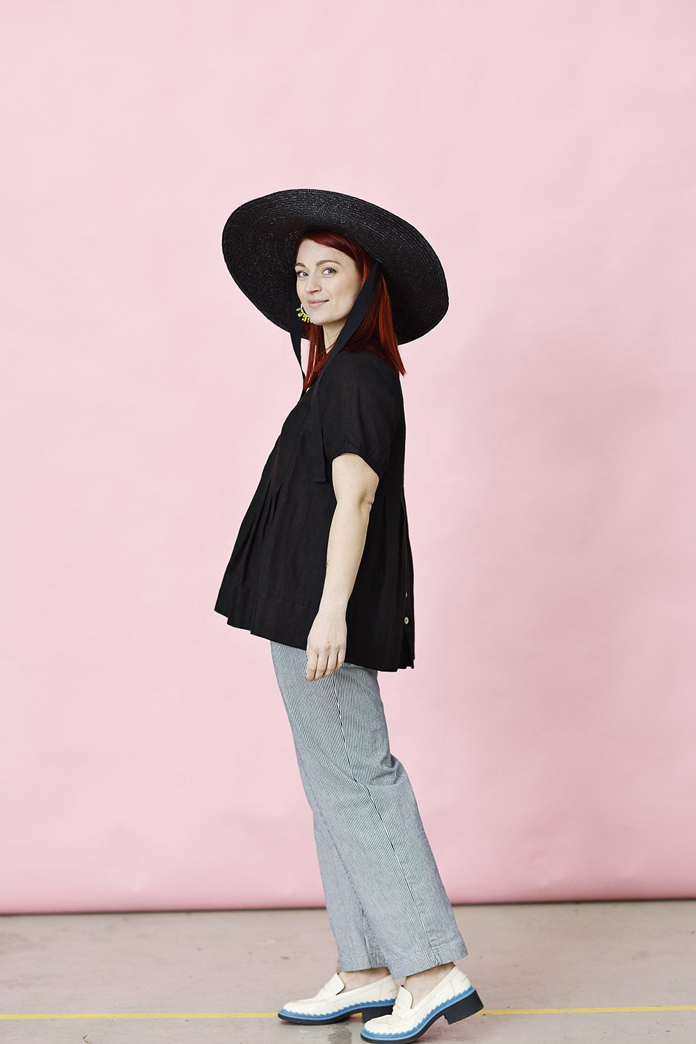 mc882a-black linen blouse-mcverdi-ss23-summer collection-linen-cotton-bomuld-5