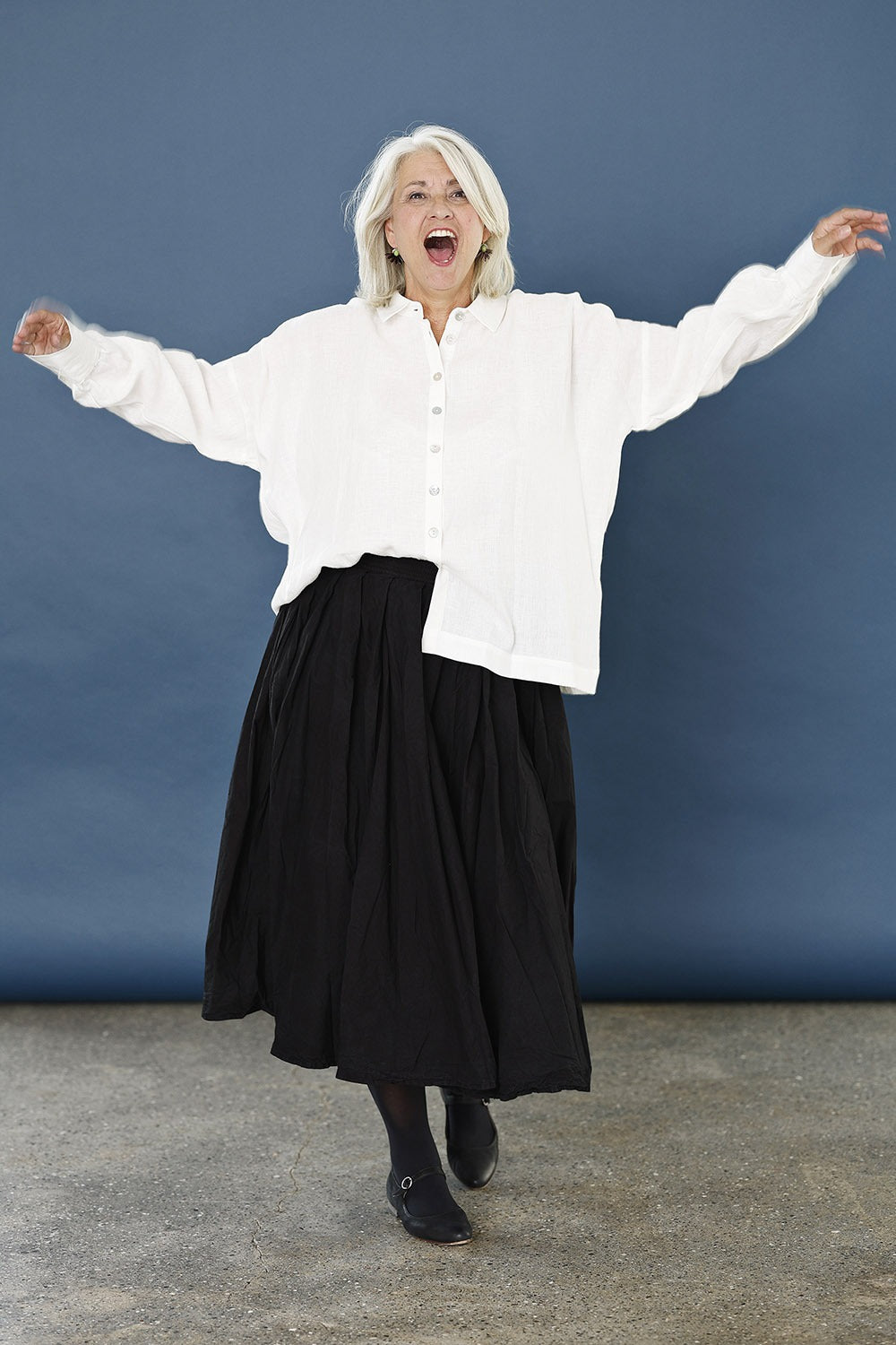 Mc882b-hvid hørskjorte-skjorte i hør-mcverdi-oversize- shirt