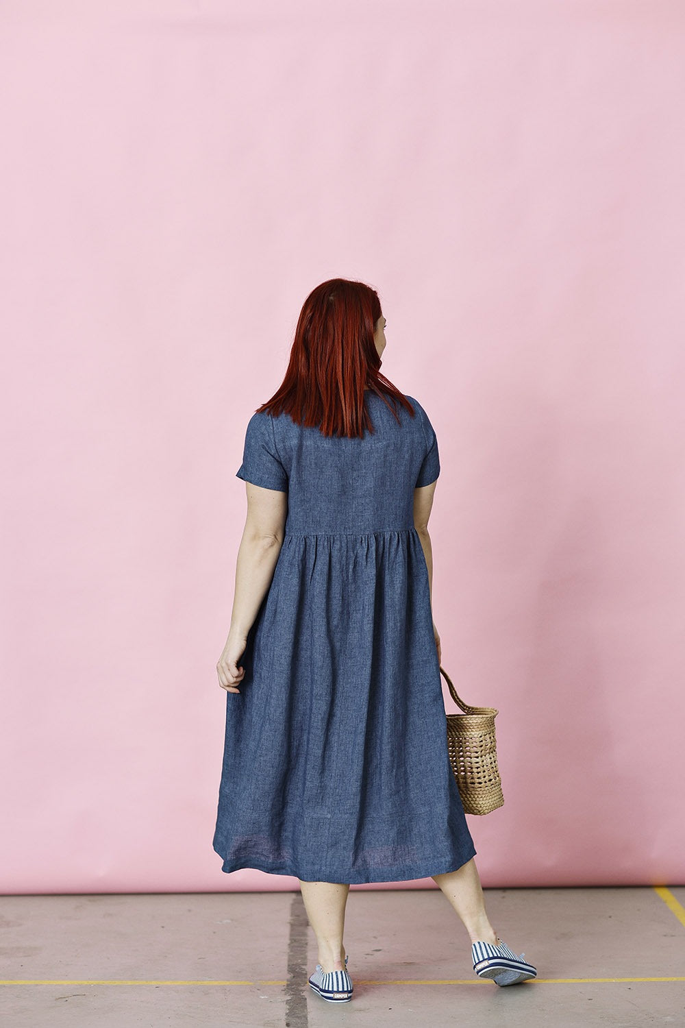 mc882f-blue-dress-linen-mcverdi-blå hørkjole-3