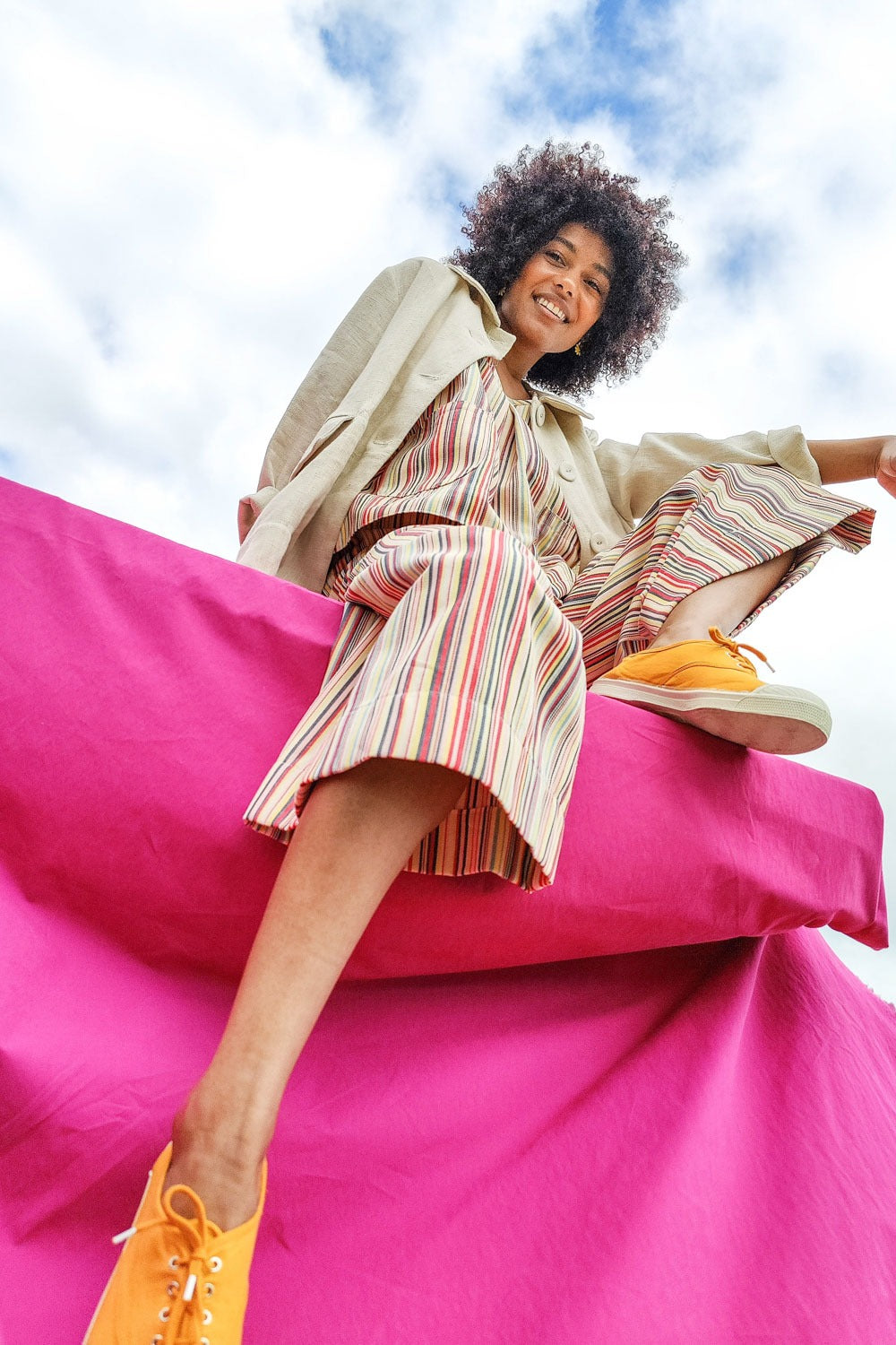 mc883d-striped pants-stribede bukser-mcverdi-ss23-summer collection-linen-cotton-bomuld-131106