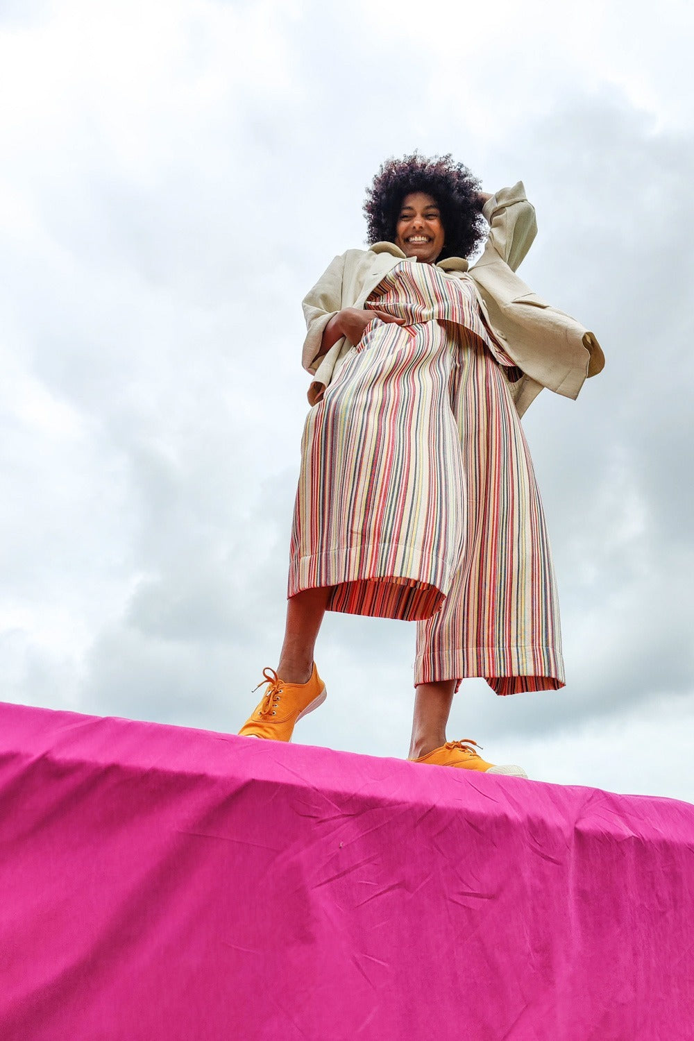 mc883d-striped pants-stribede bukser-mcverdi-ss23-summer collection-linen-cotton-bomuld-130753