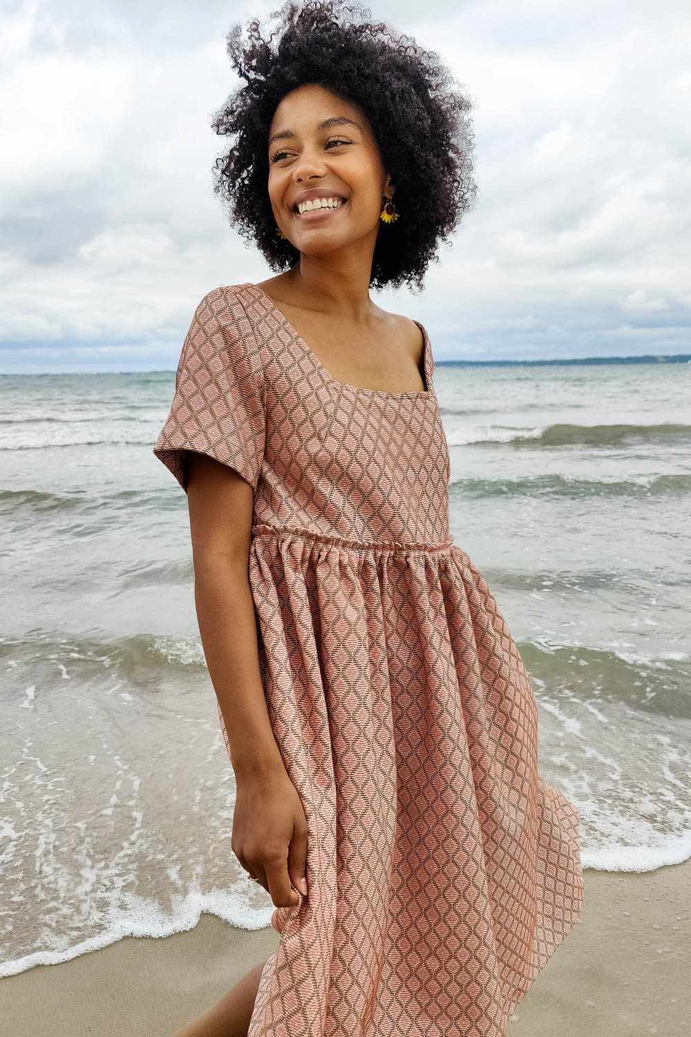 mc886d-jacquard dress-summer dress-sommerkjole-mcverdi-ss23-summer collection-linen-cotton-bomuld-140351