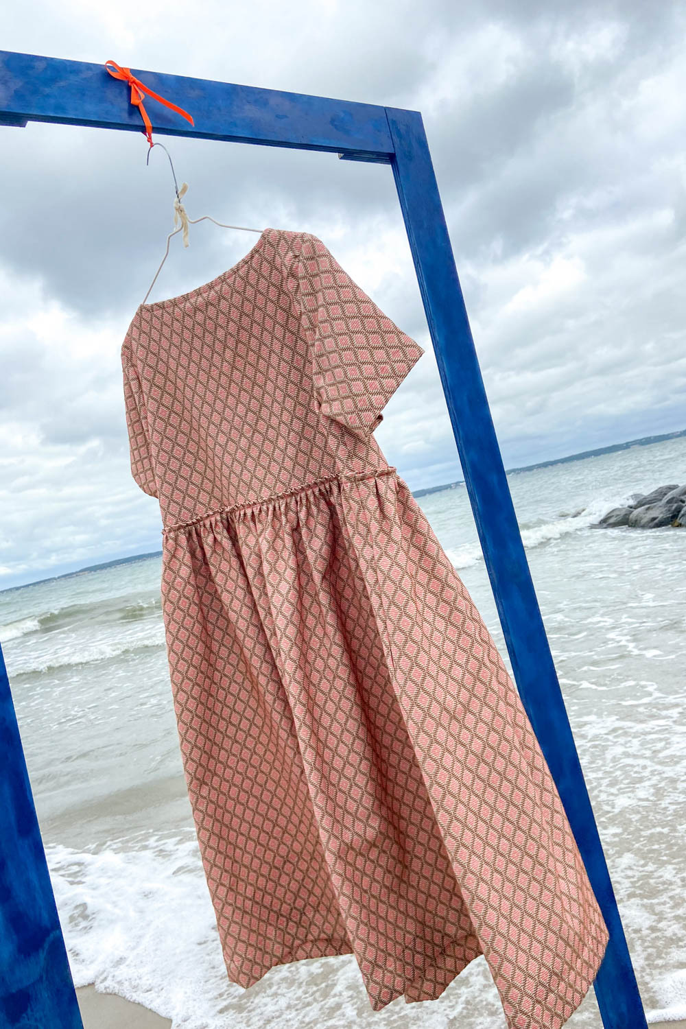 mc886d-jacquard dress-summer dress-sommerkjole-