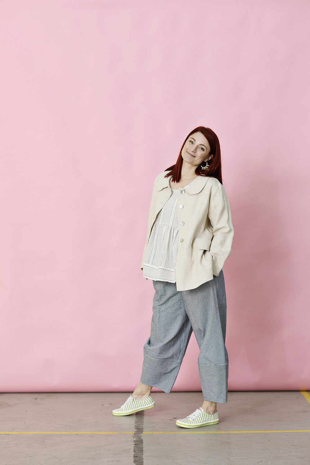 mc888b-sand-hørjakke-linen jacket-mcverdi-1