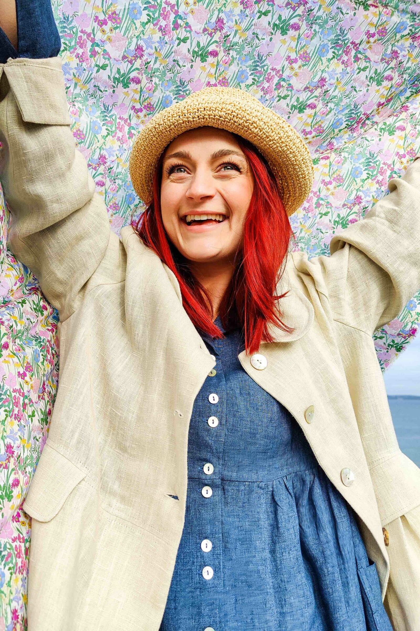 mc888b-sand-hørjakke-linen jacket-mcverdi-140745