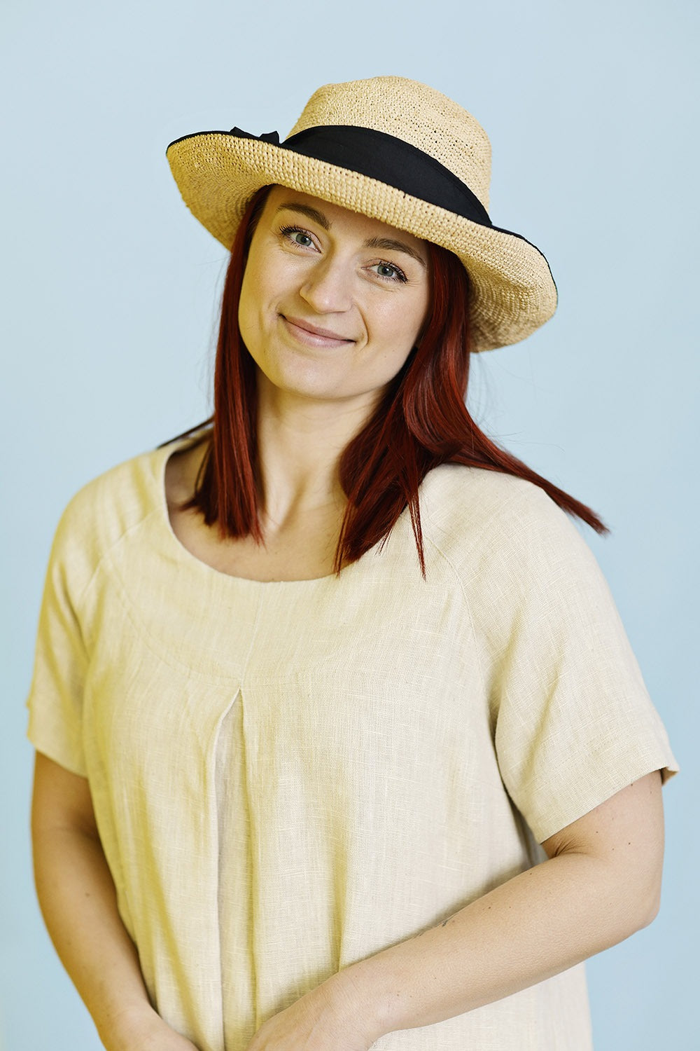 Mc888d-beige-sand-tunika-kjole-mcverdi-4