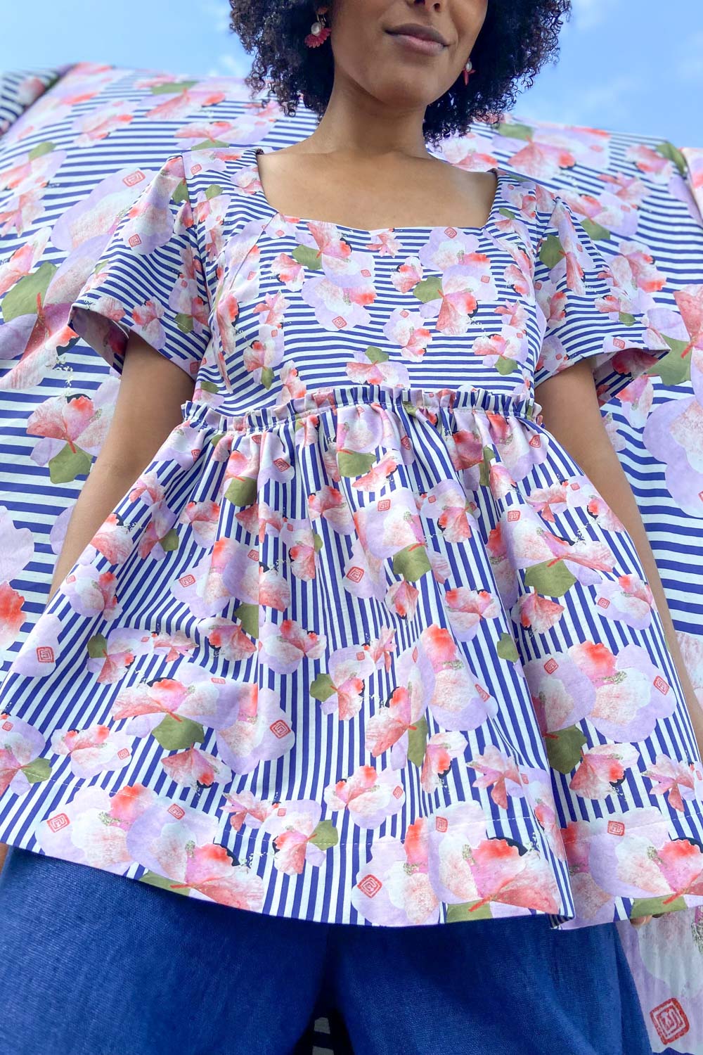 mc890a-striped top-signe kejlbo print-mcverdi-ss23-summer collection-linen-cotton-bomuld-36