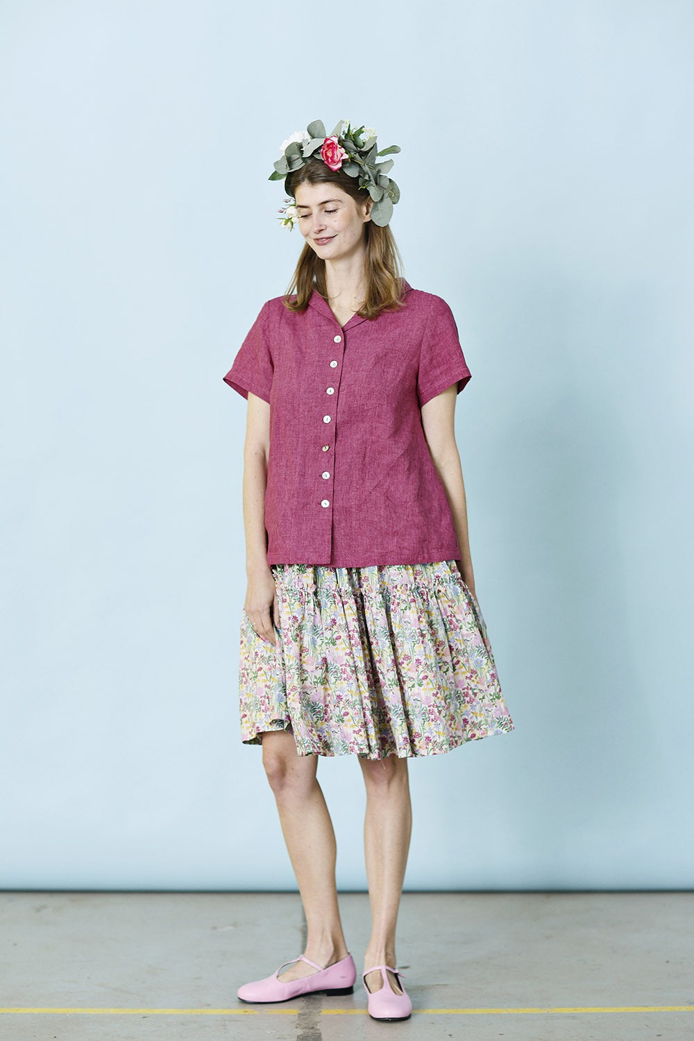 mc732a-pink-mcverdi-hørbluse-1-linen-blouse-hør-3