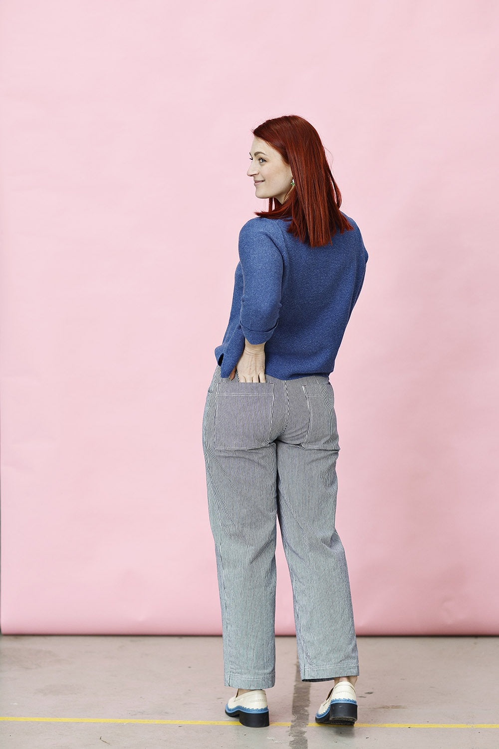 mc794g-striped-trousers-summer pants-mcverdi-lotte-bukser-4