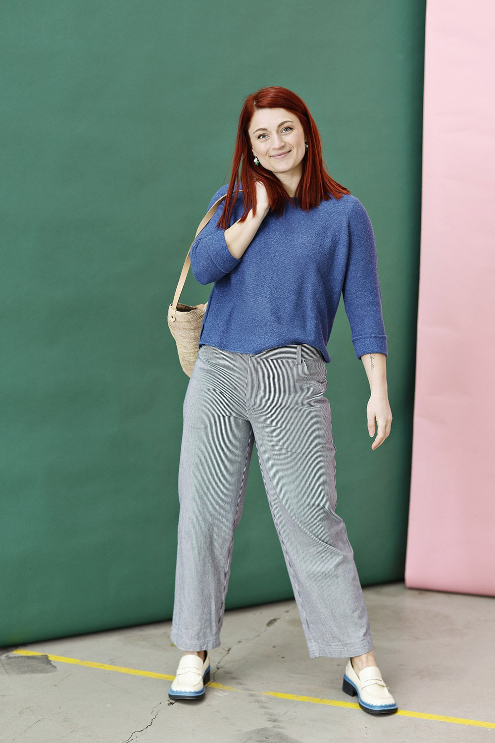 mc794g-striped-trousers-summer pants-mcverdi-lotte-bukser-5