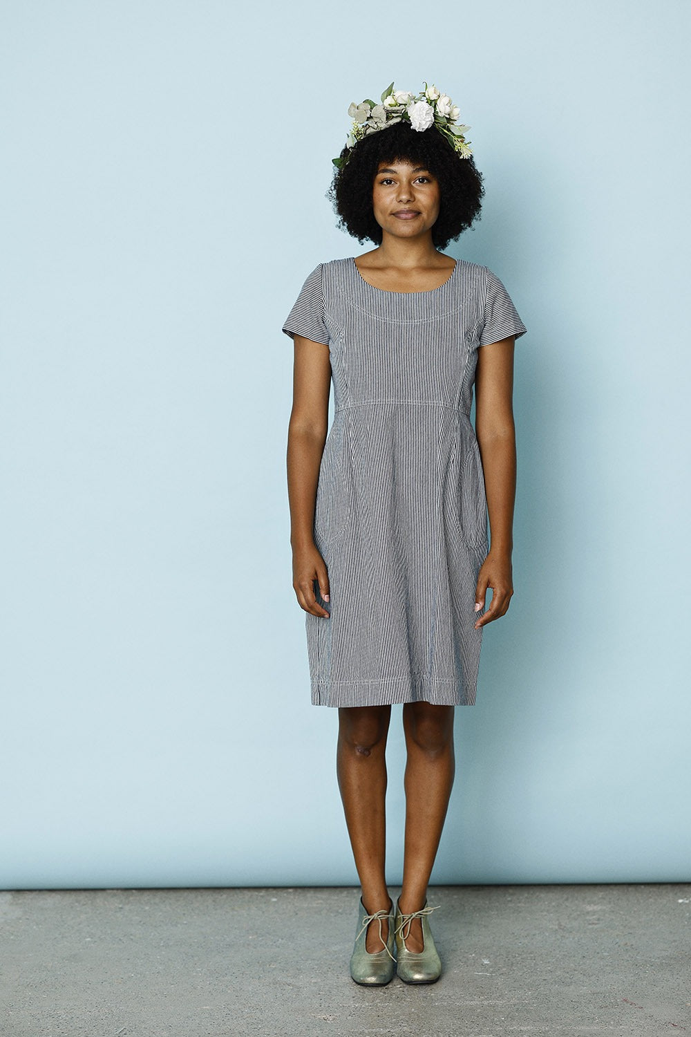 mc794i-striber-kjole-dress-denimdress-denimjole-striber-sorthvid-black&white-mcverdi-