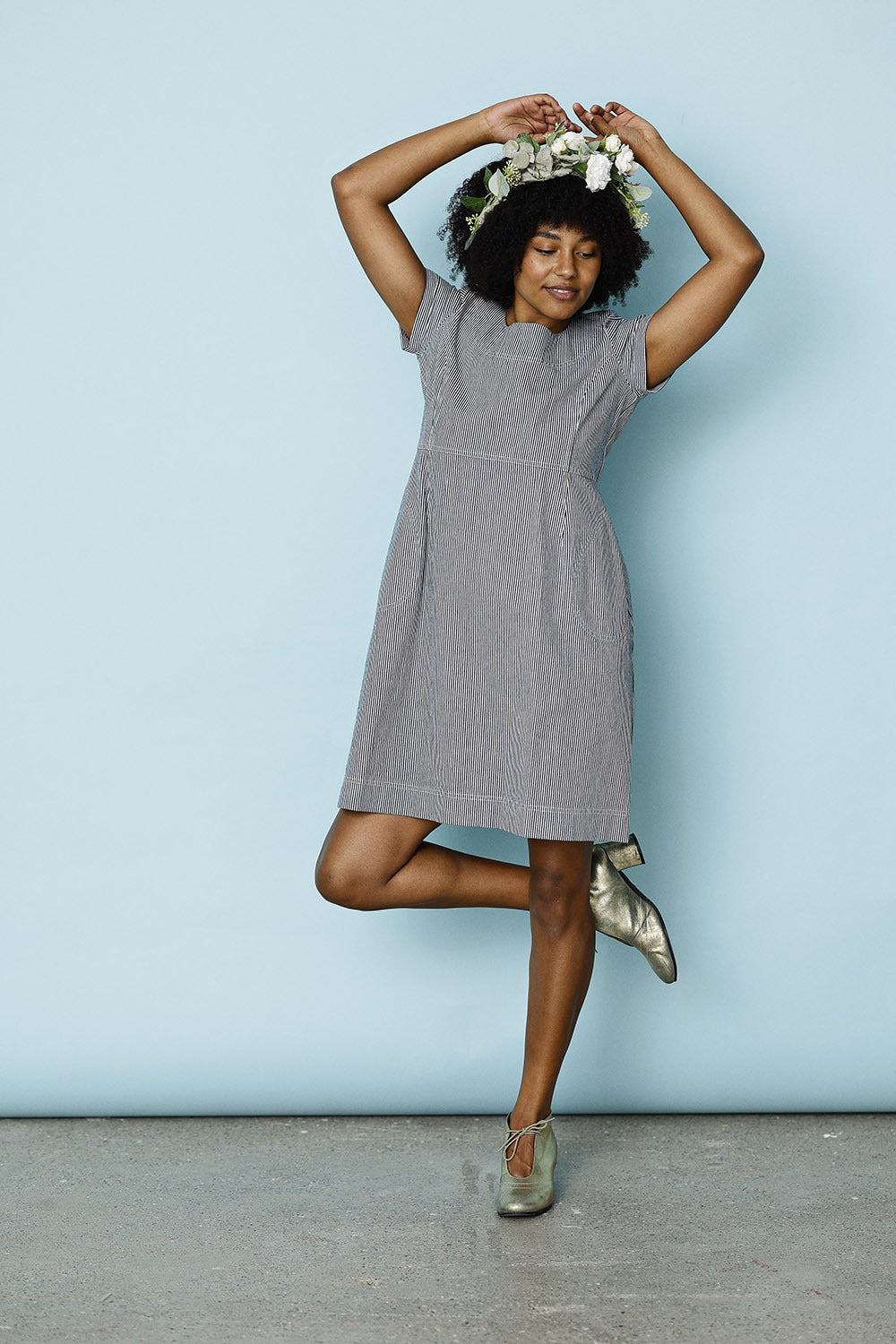 mc794i-striber-kjole-dress-denimdress-denimjole-striber-sorthvid-black&white-mcverdi–3