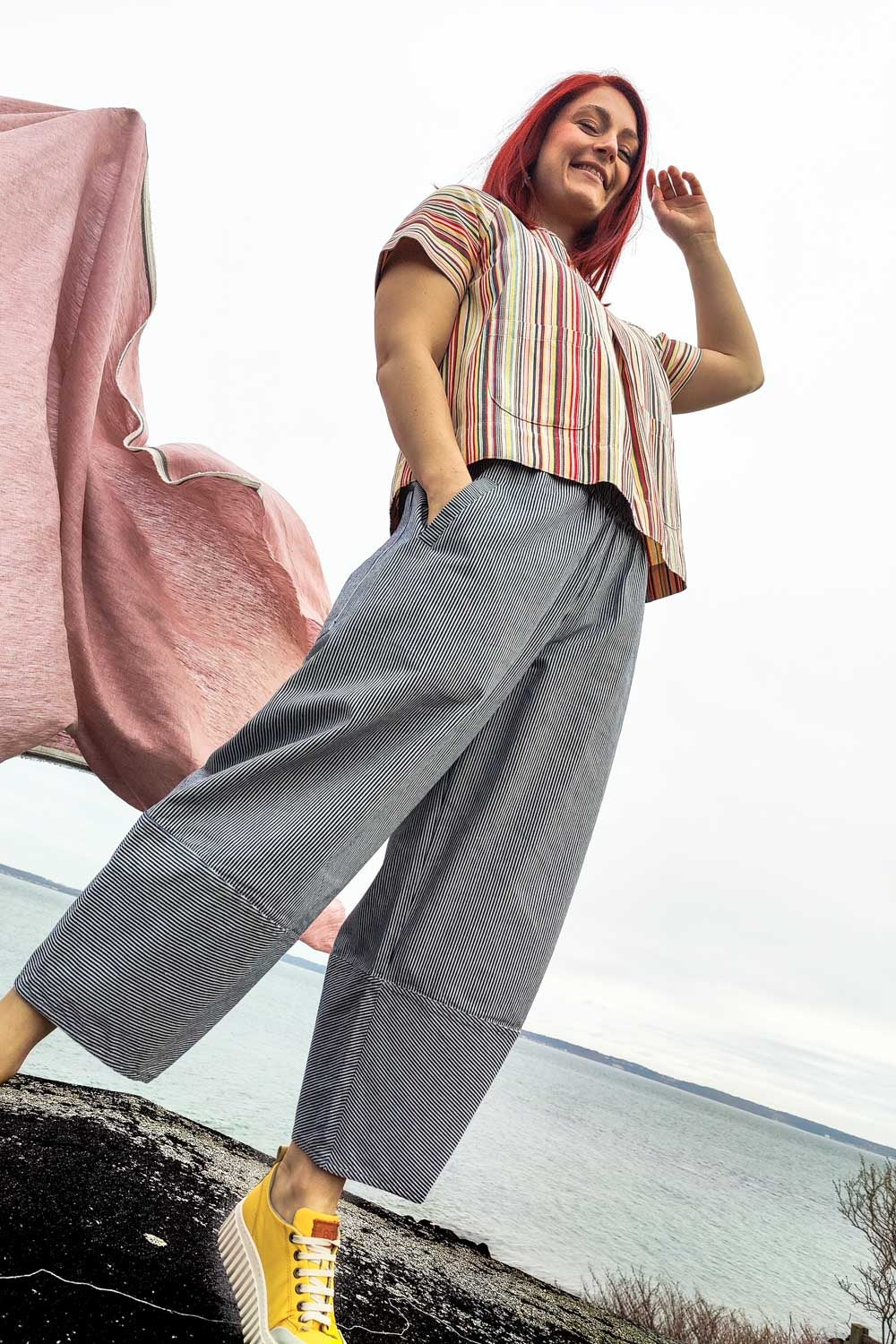 mc794n-elastic-trousers-mcverdi-stribede bukser-mcverdi-114801