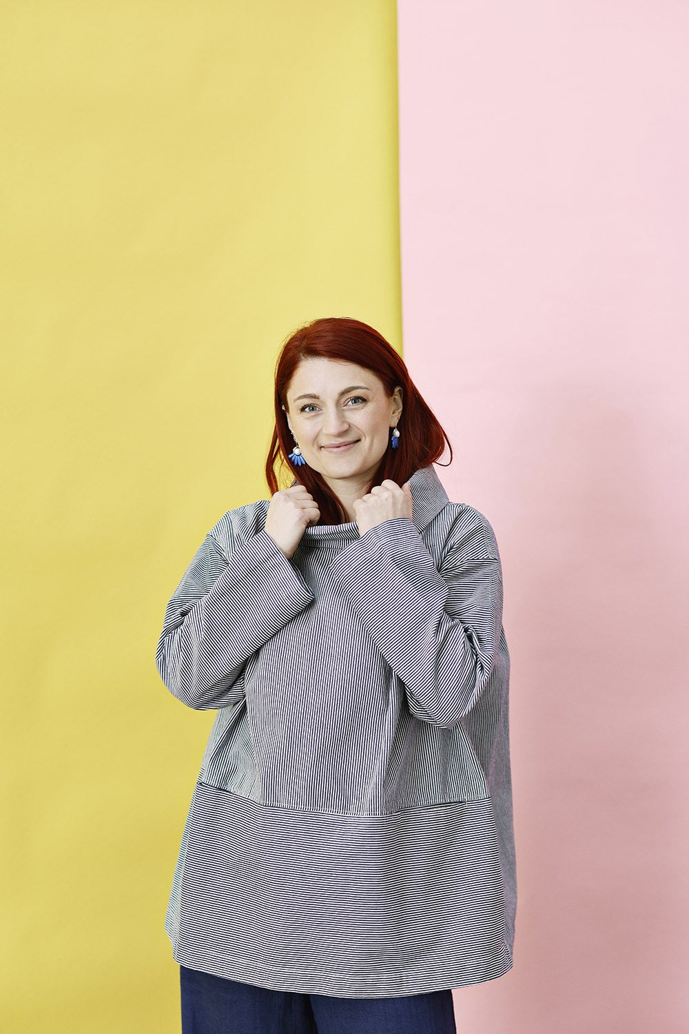 mc794o-stribet blå og hvid busseronne-mcverdi-bluse-denim