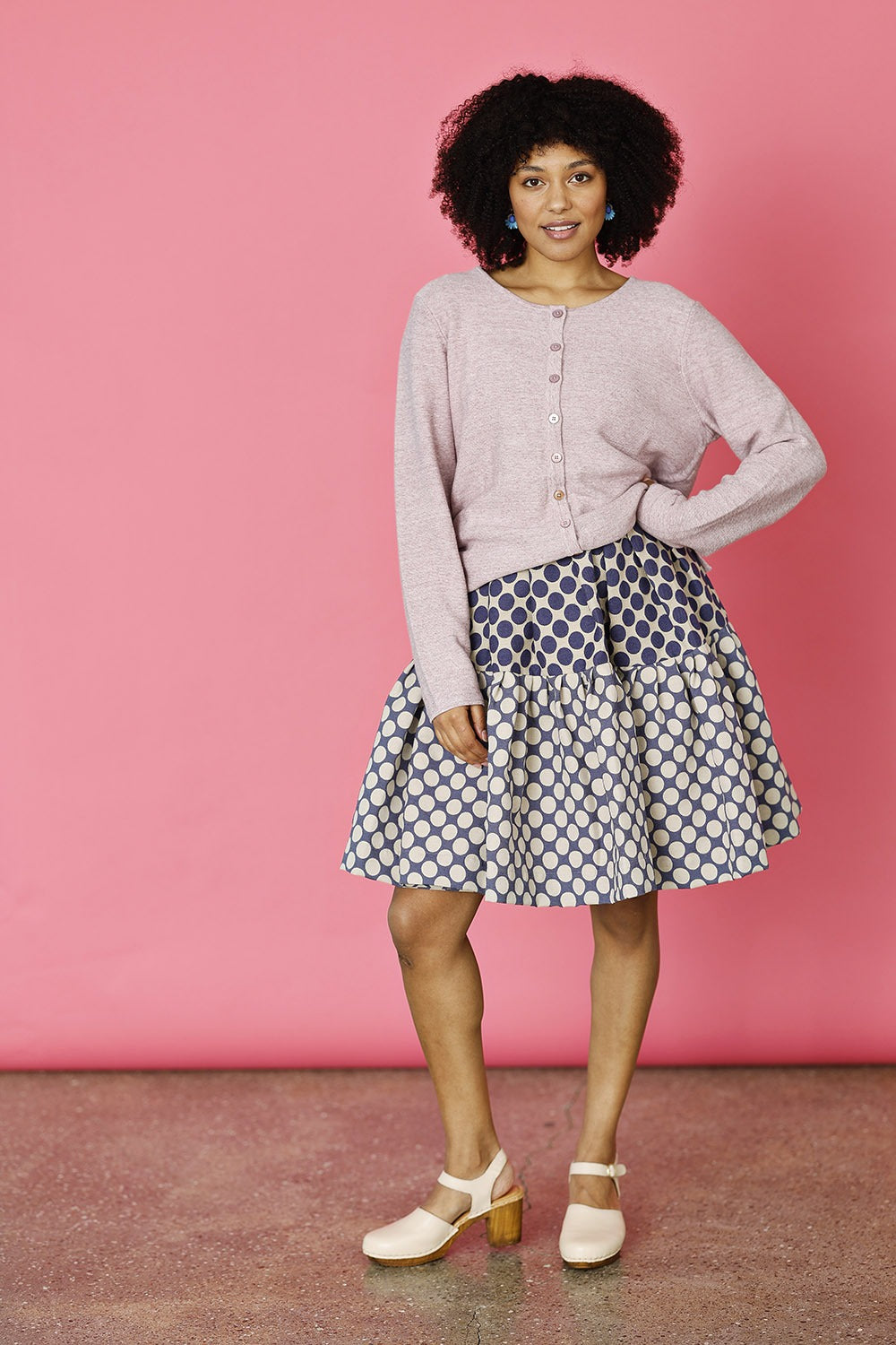 blue dot skirt-blå prikket nederdel-mcverdi-september20