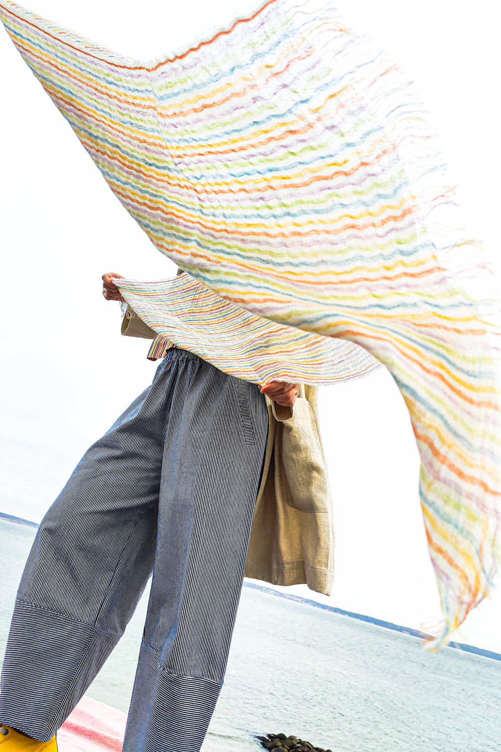 scarf-tørklæde-hør-mcverdi-stribet-mcverdi-115403