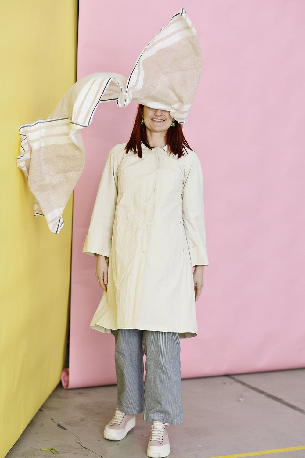 Note-anecdote-rosa-stribet-tørklæde-3