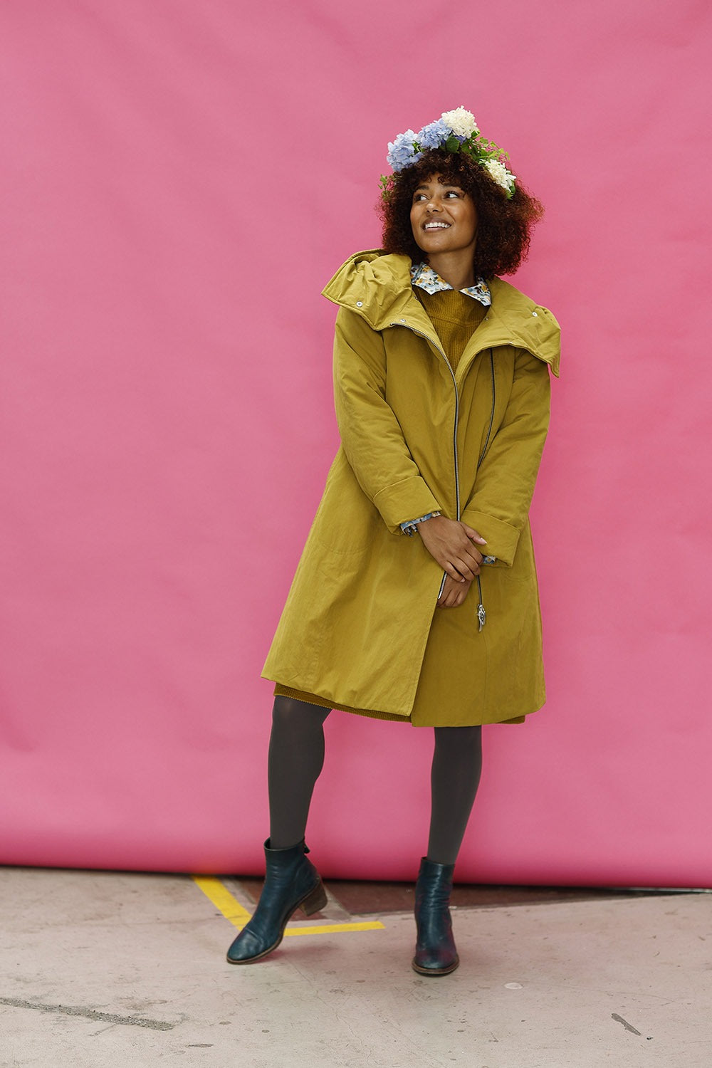 mc861b-aw23-curry-yellow mcverdi-karrygul frakke-lynlås-6