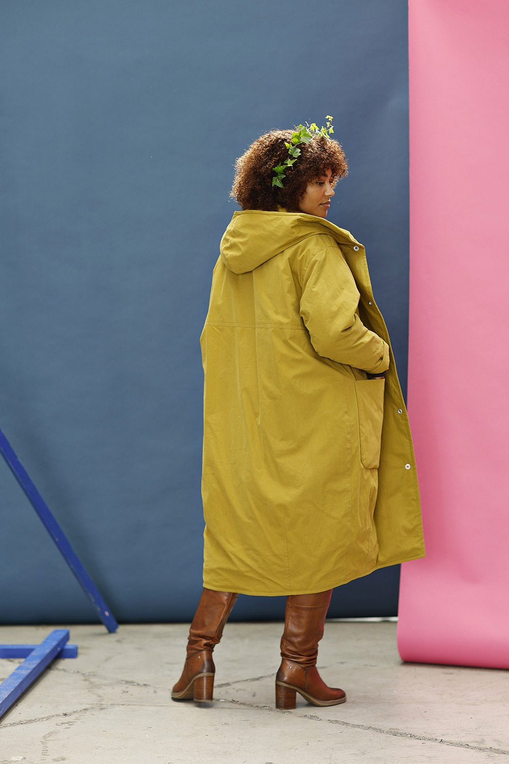 mc861c-aw23-curry yellow winter coat-mcverdi-vinterfrakke med hætte-10