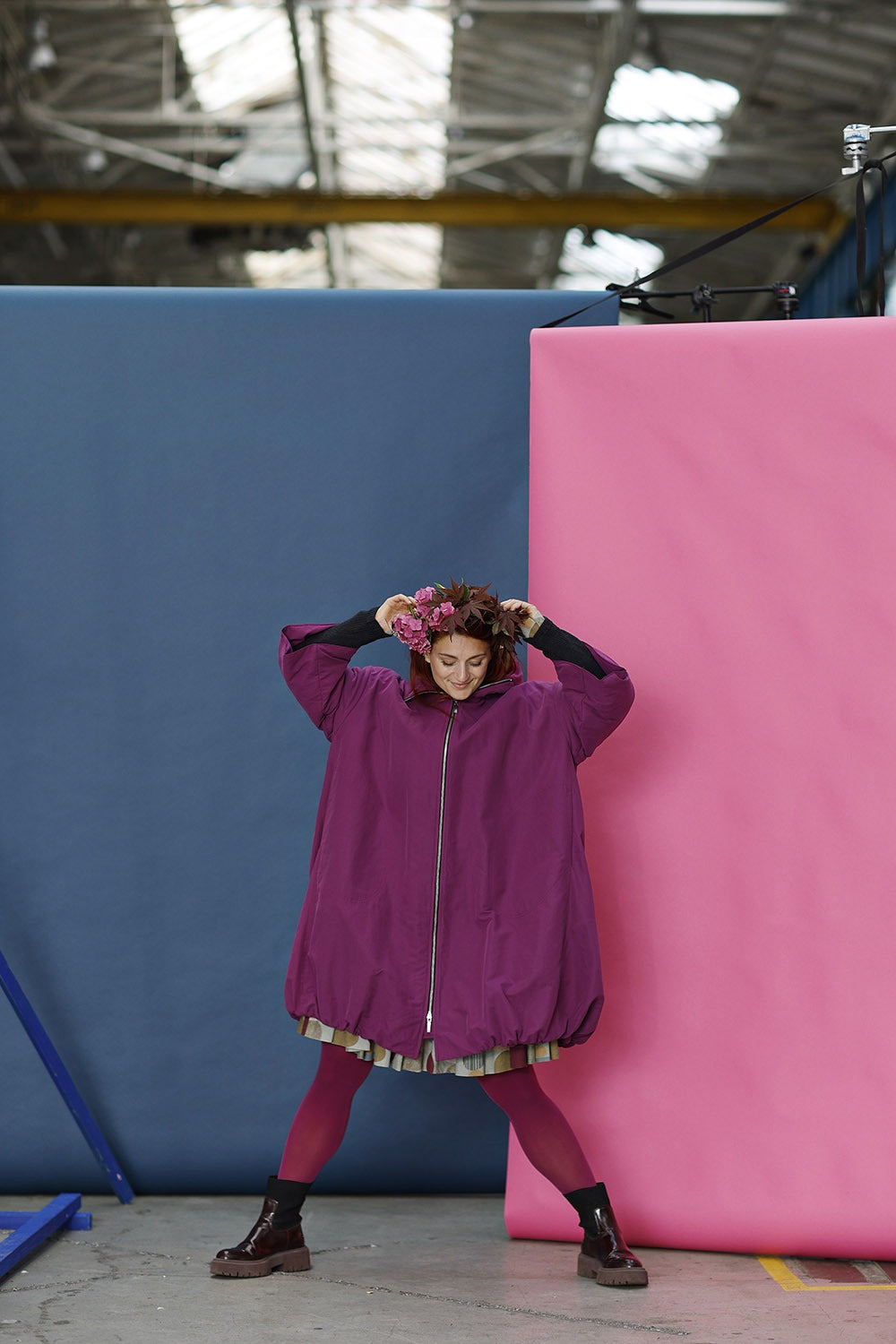 mc901d-winter-pink-mcverdi-magenta purple-coat-mcverdi-frakke-vinter-4