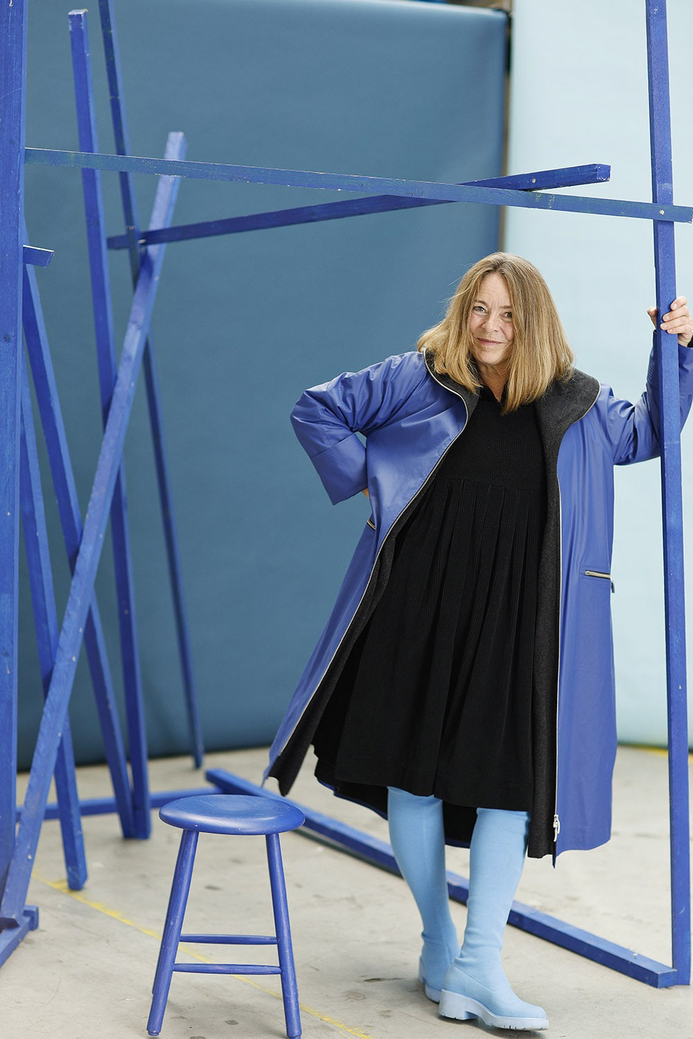 mcc-blue winter coat-wool lining-mcverdi-rain coat-gommy coat-gummifrakke-5