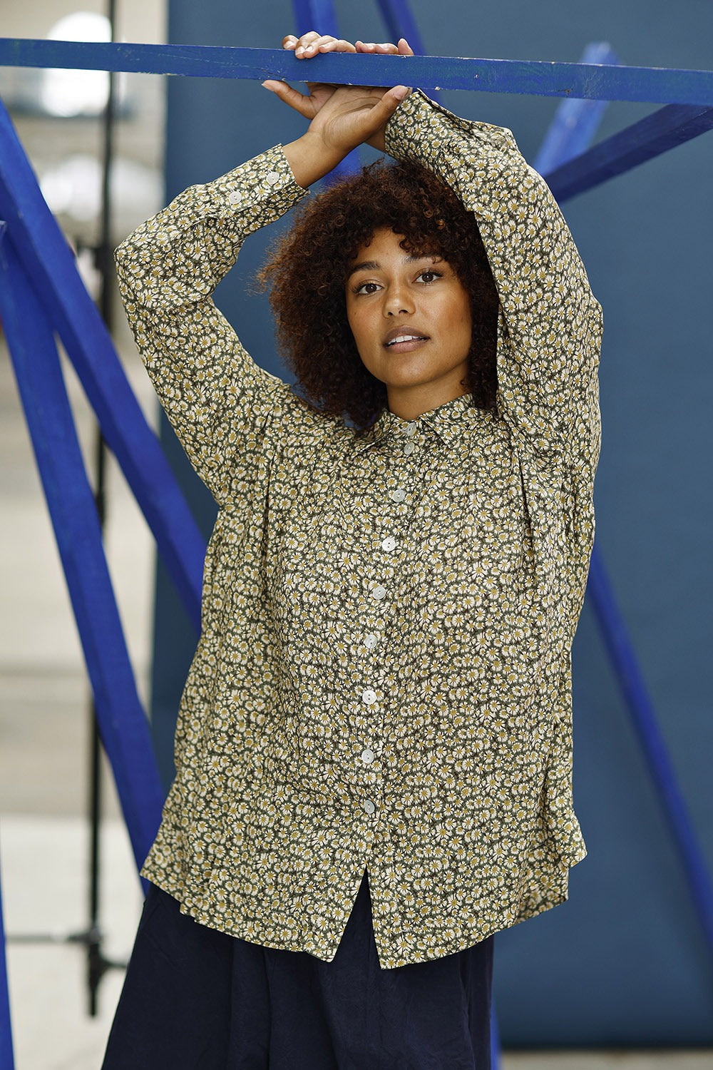 mc905b-green shades-mcverdi-shirt with liberty print-skjorte