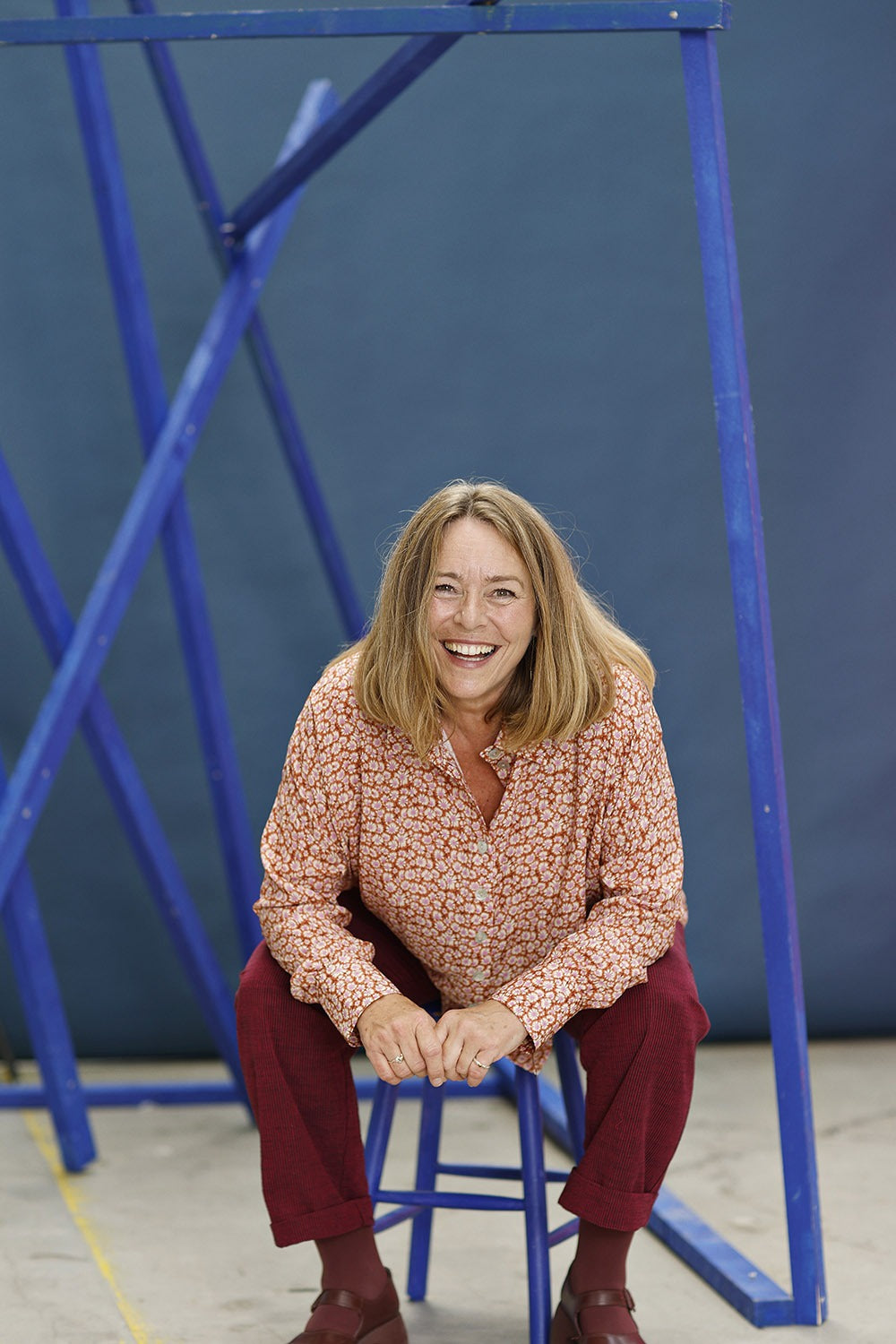 mc905b-pink orange print-flower-liberty-shirt-viscose-skjorte-mcverdi-4