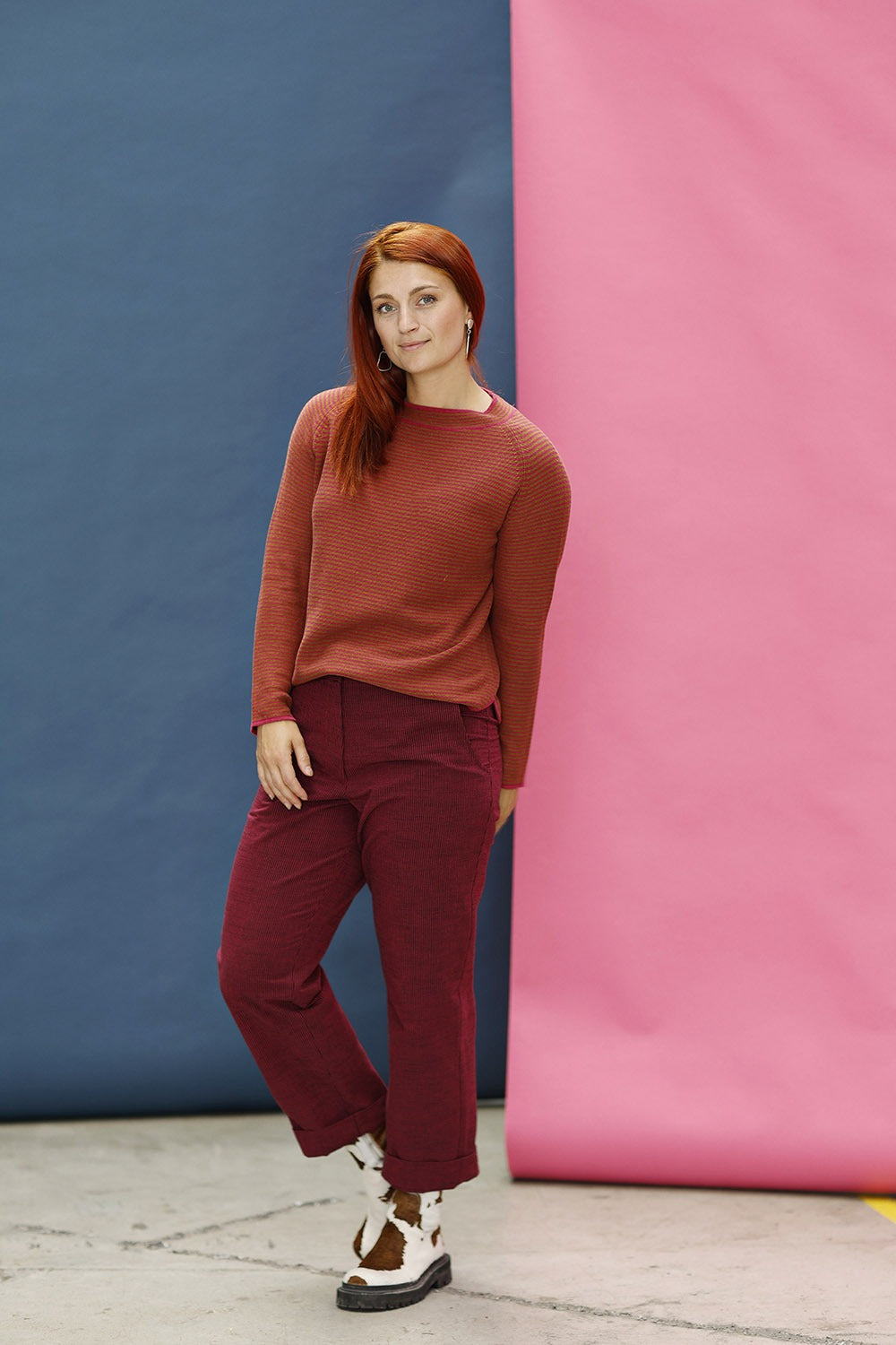 mc909f-pink stripe pants-trousers-stribede bukser mcverdi-2