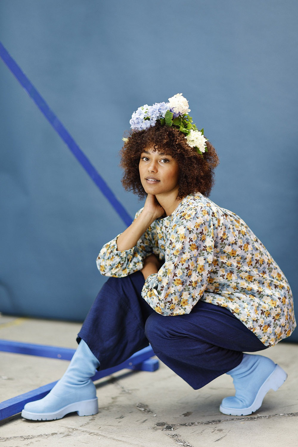 mc910b-blue floral blouse-mcverdi-liberty-bluse-2