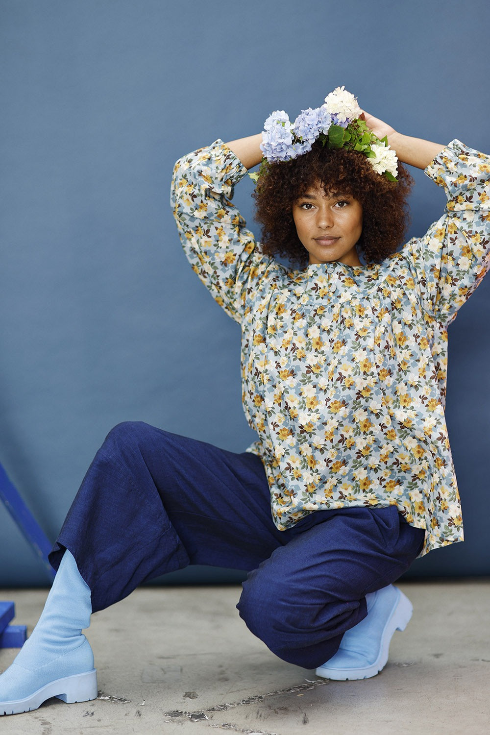 mc910b-blue floral blouse-mcverdi-liberty-bluse-3