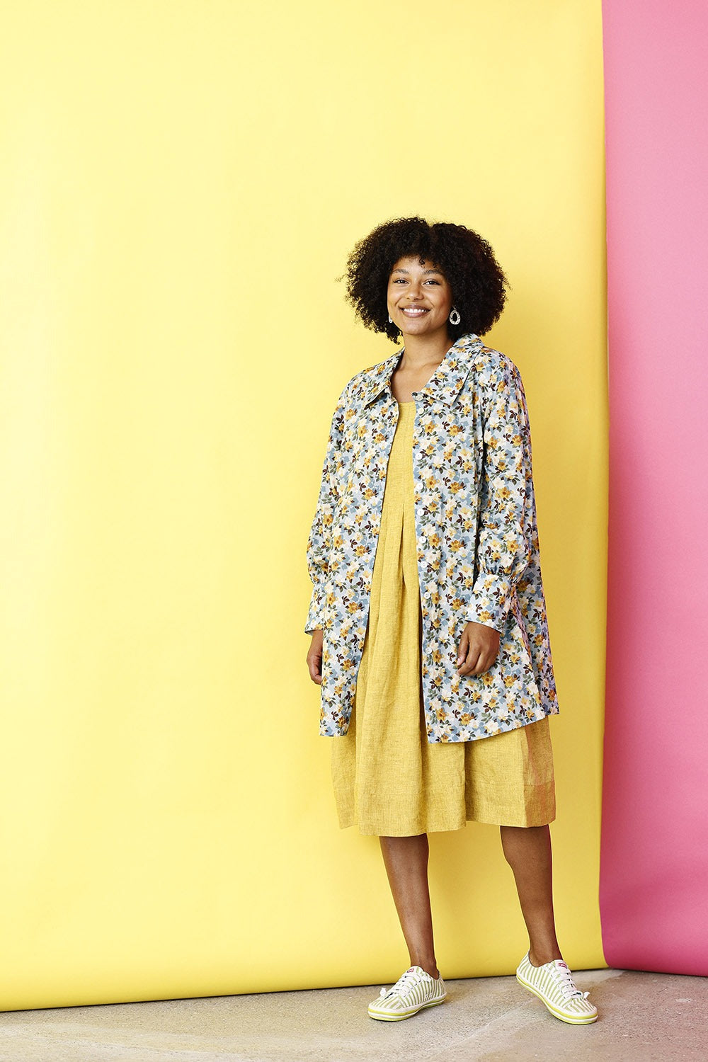 Mc910c-blue-flowerprint-blomsterprint-blomster-blue-blå-liberty-sommershirt -3