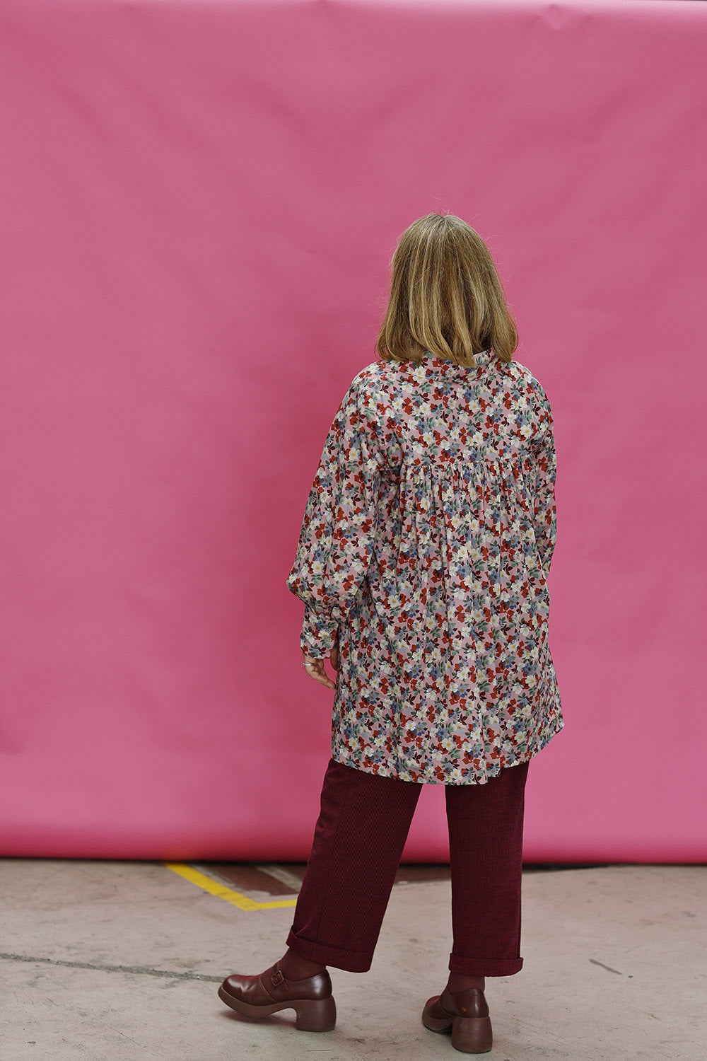 mc910c-rose floral liberty shirt-mcverdi-skjorte med blomstret print-4