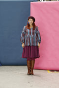 mc912a-striped blouse-mcverdi-cotton-bordeaux-turquiose-11