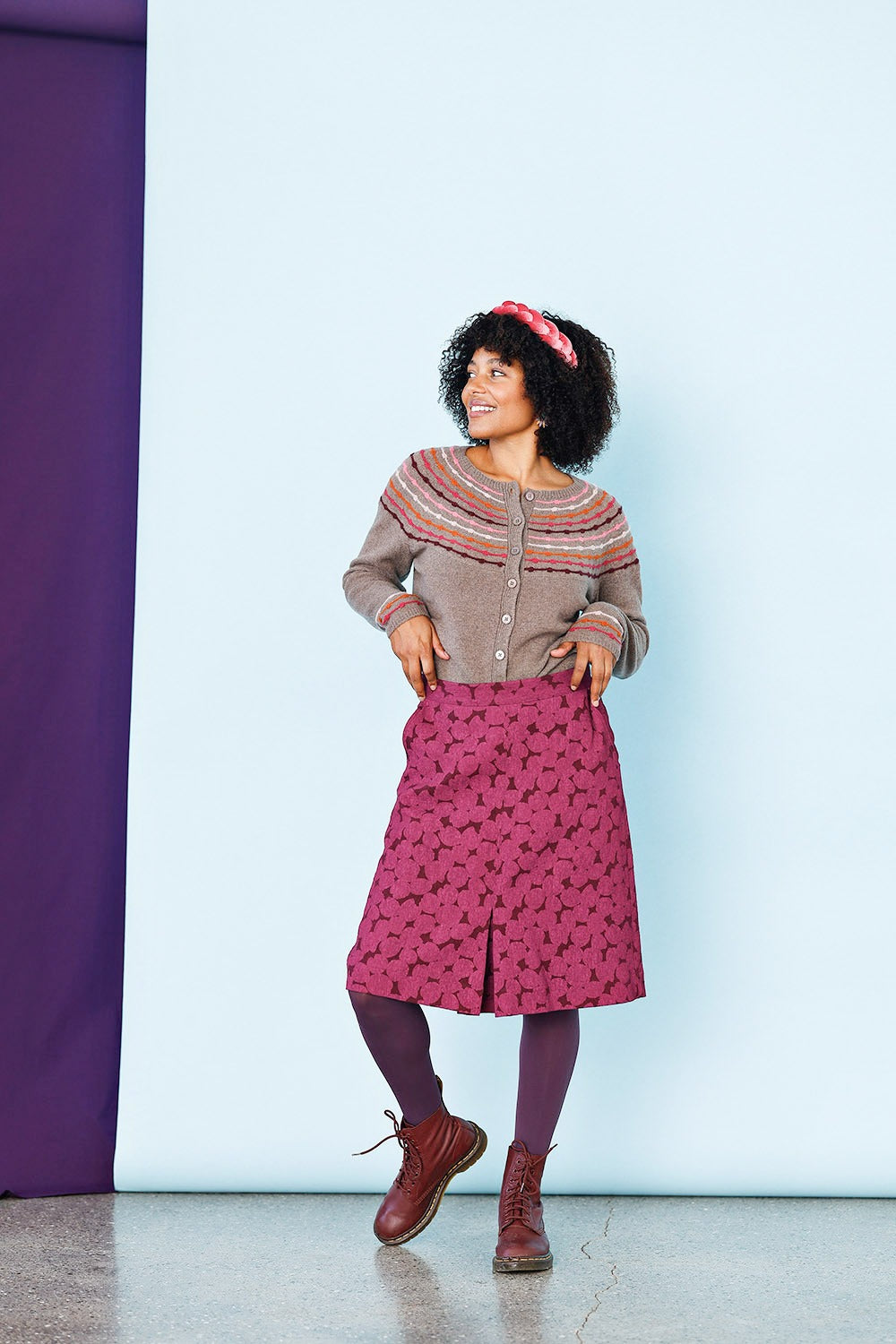 mc914f-pink printed nederdel-mcverdi-vinternederdel-4