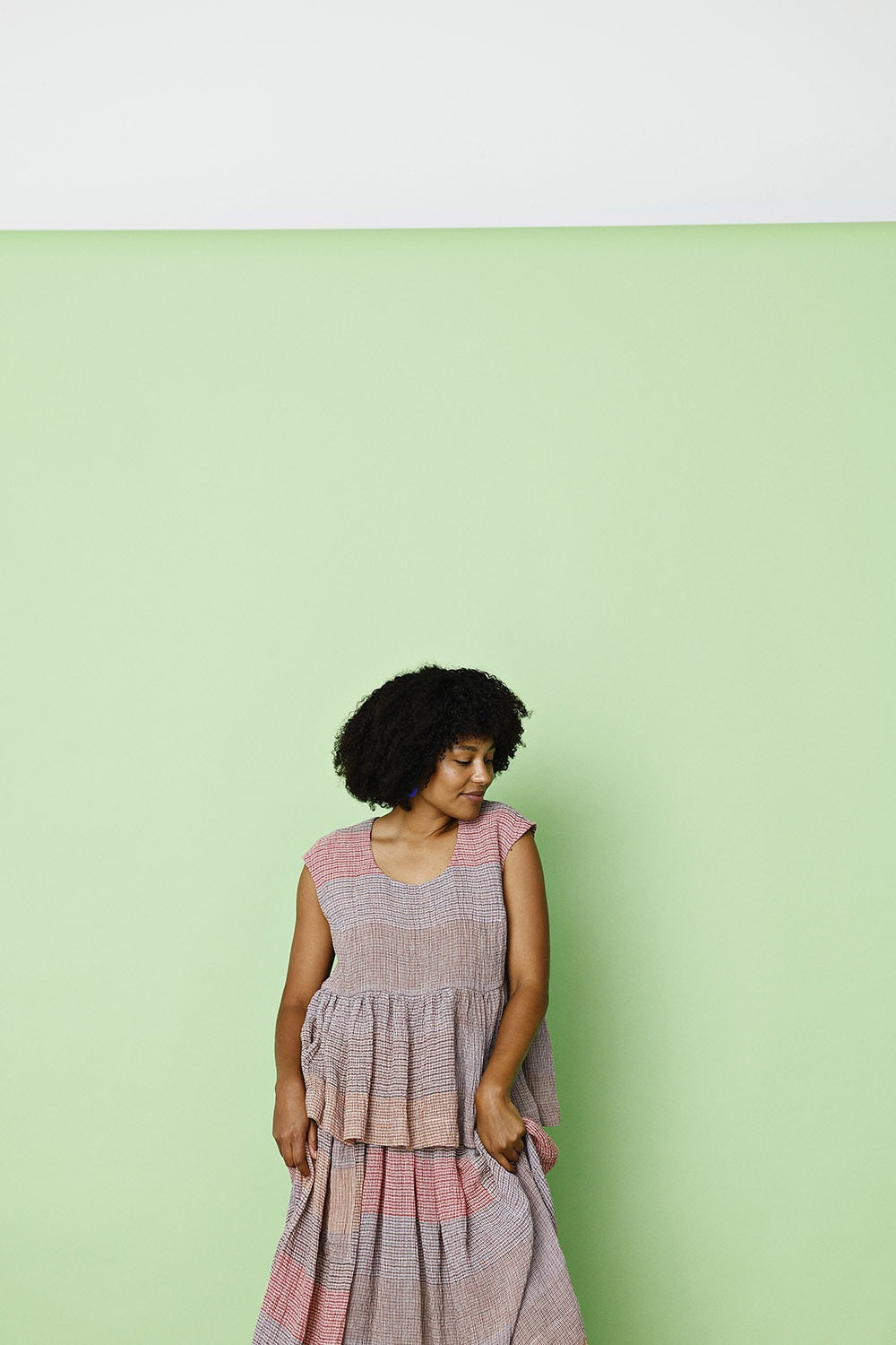 mc925a-rosa-linen top-hørtop-mcverdi-crepe stof-0