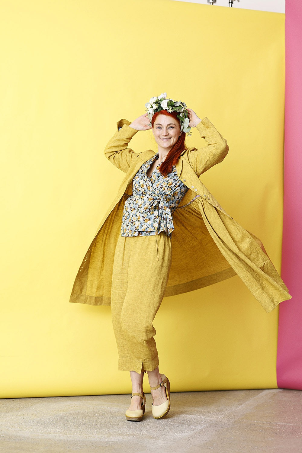 Mc882g-yellow-gul-hørkjole-linendress-sommerkjole–5