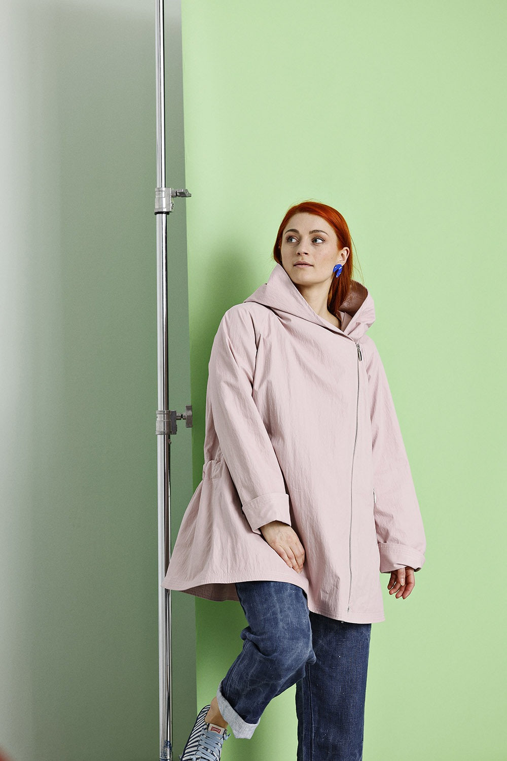 mc920a-rose-pink-rosa jakke-lynlås-hætte-mcverdi-3