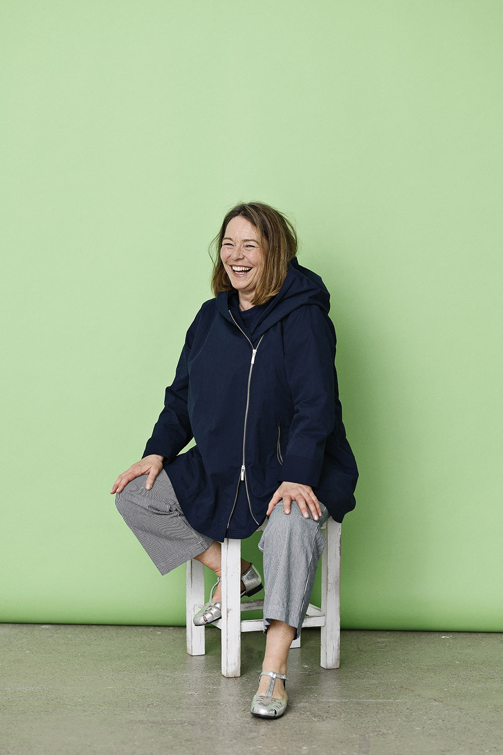 mc920a-dark blue-jacket-zipper-mcverdi-jakke med hætte-1-4