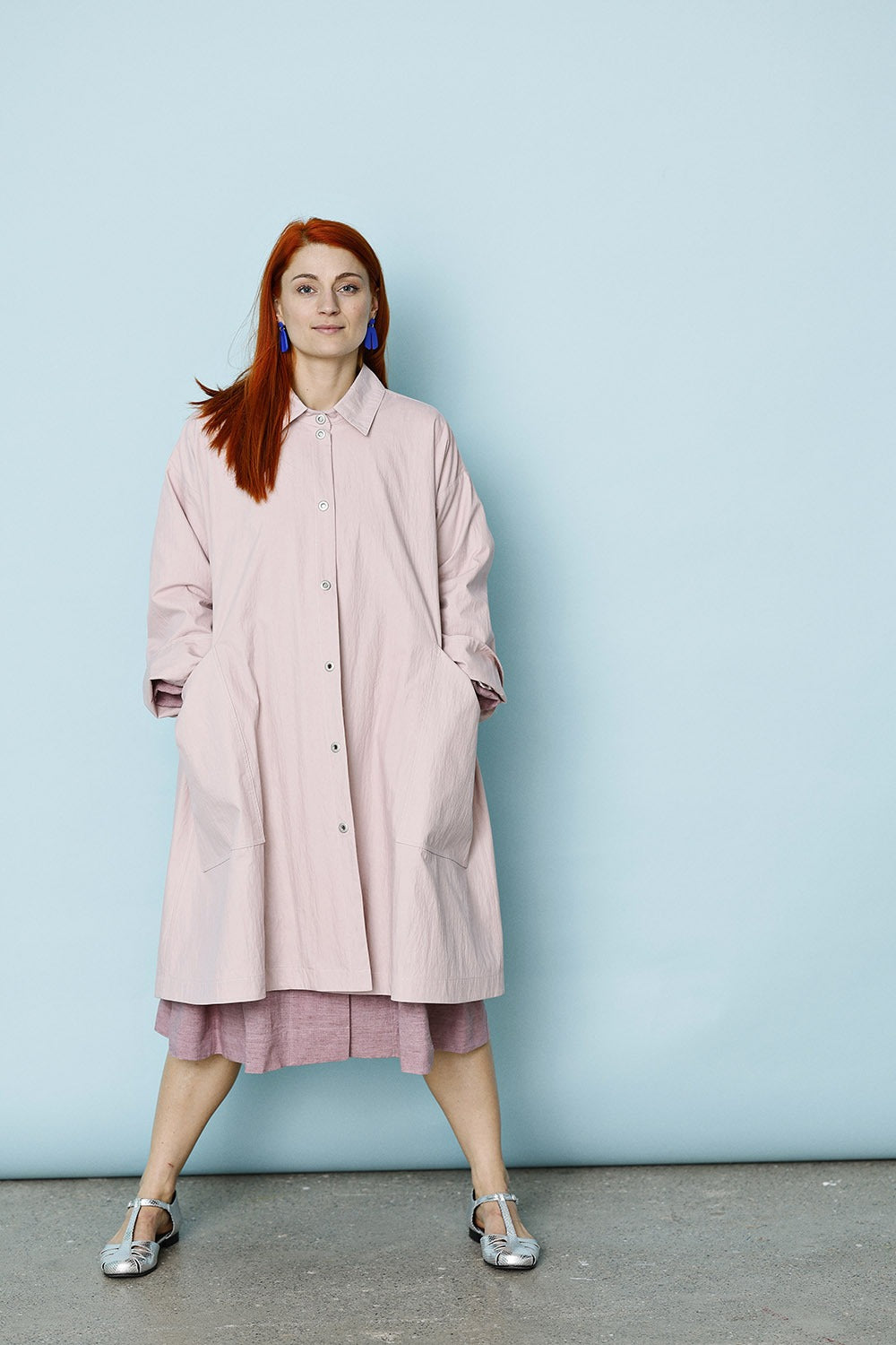 mc920c-rose-coat-mcverdi-pink frakke-forårsfrakke-oversize-00