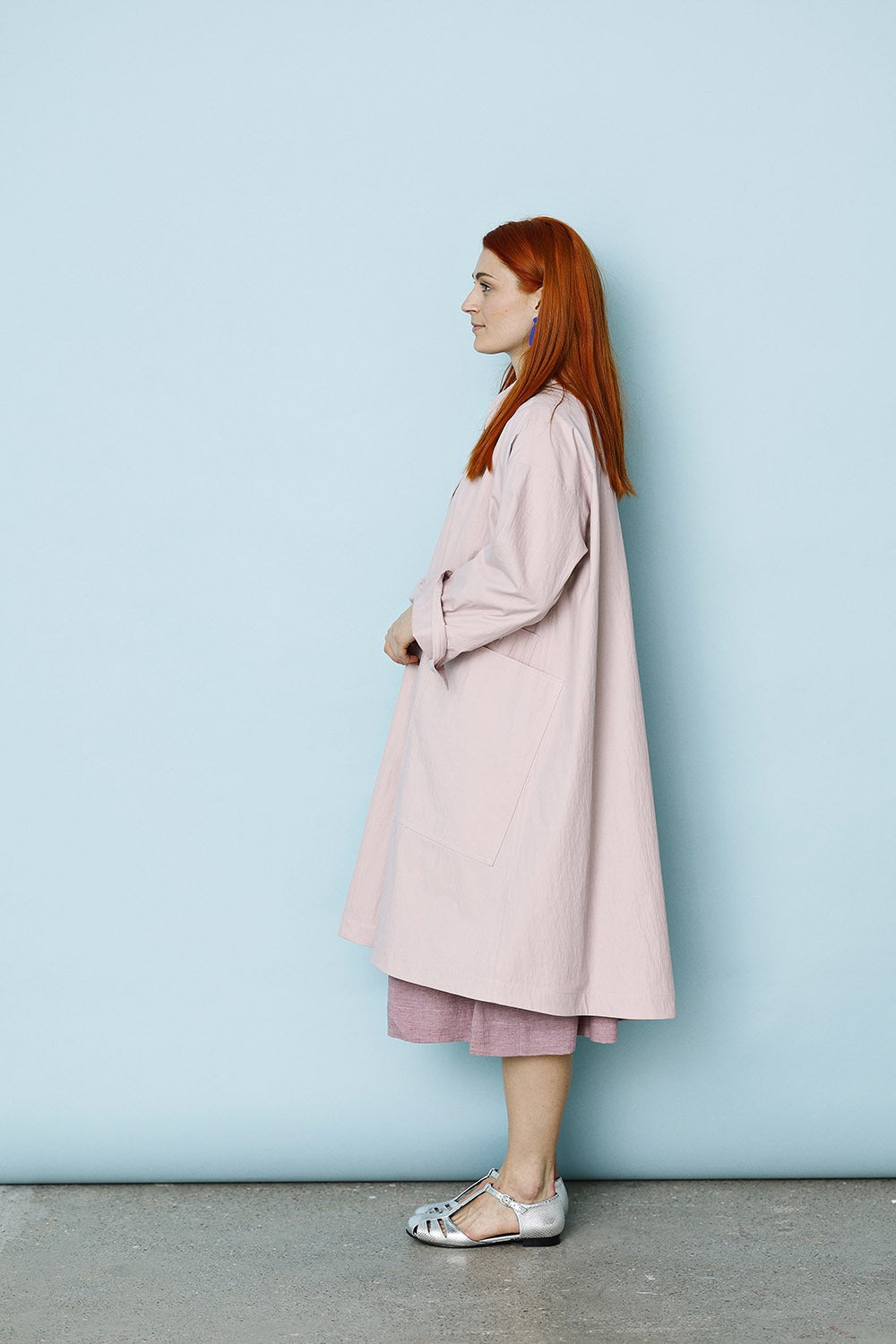 mc920c-rose-coat-mcverdi-pink frakke-forårsfrakke-oversize-2