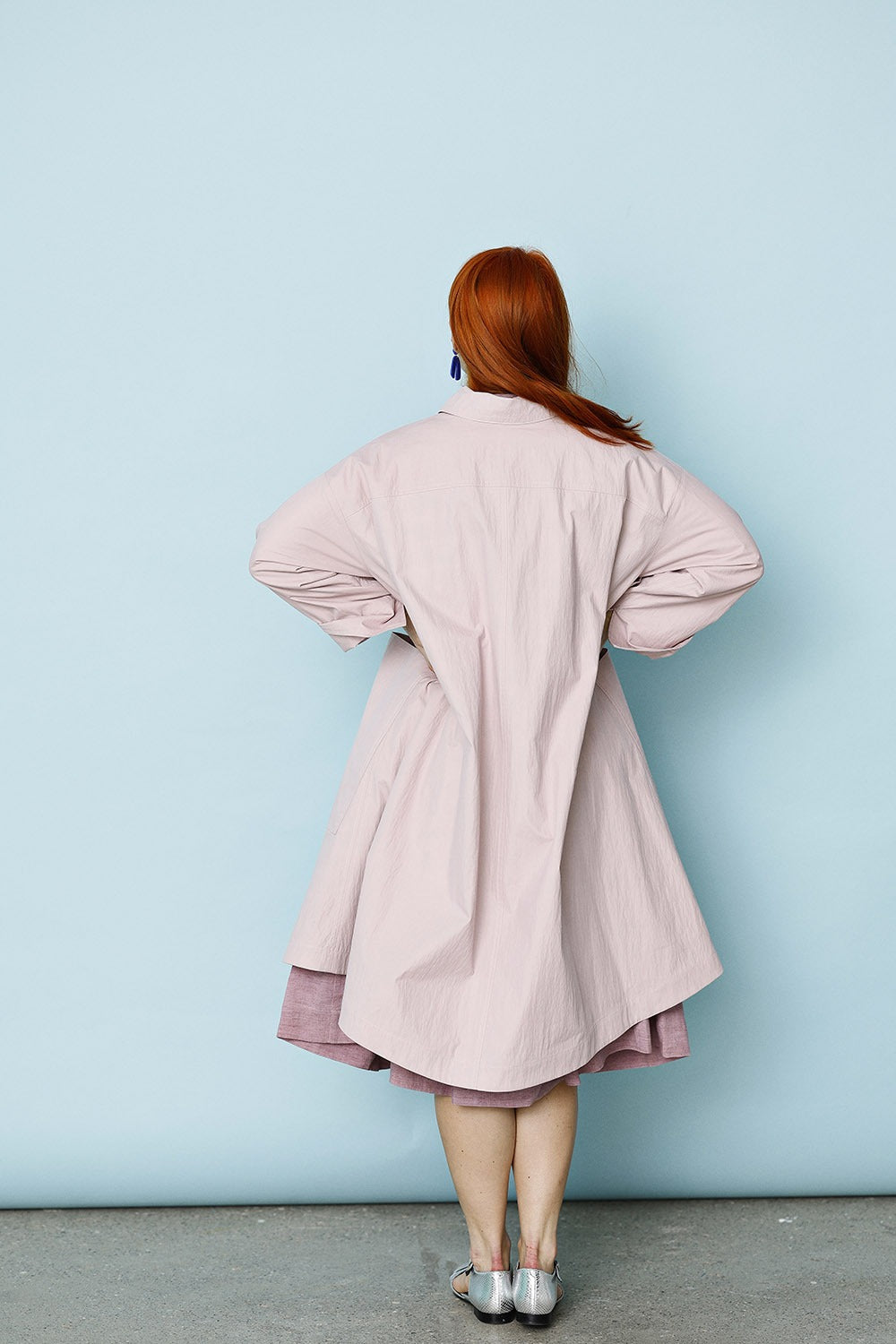 mc920c-rose-coat-mcverdi-pink frakke-forårsfrakke-oversize-3