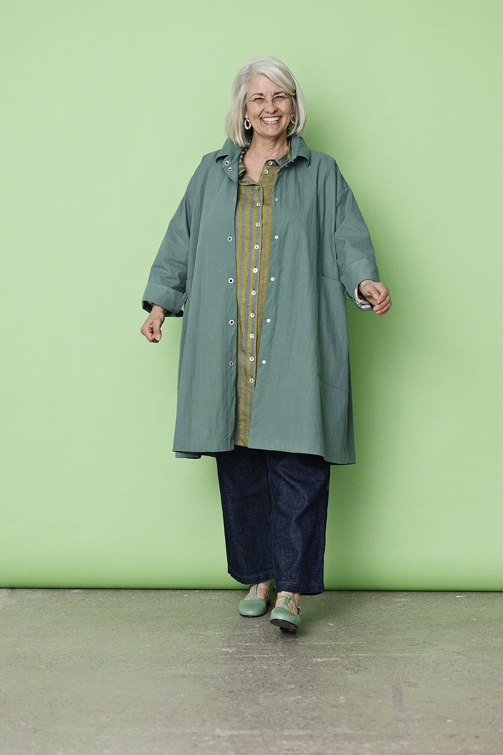 mc920c-dusty green-mcverdi-coat-frakke-forårsfrakke-1-4