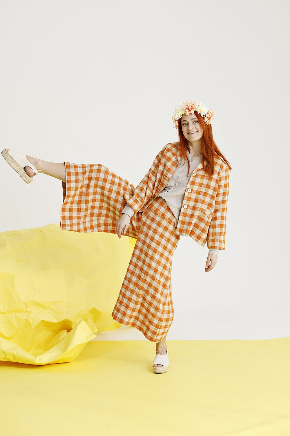 mc923c-mcverdi-bukser-pants-buksenederdel-skirt-orange-tern-sommer-sommersæt–3