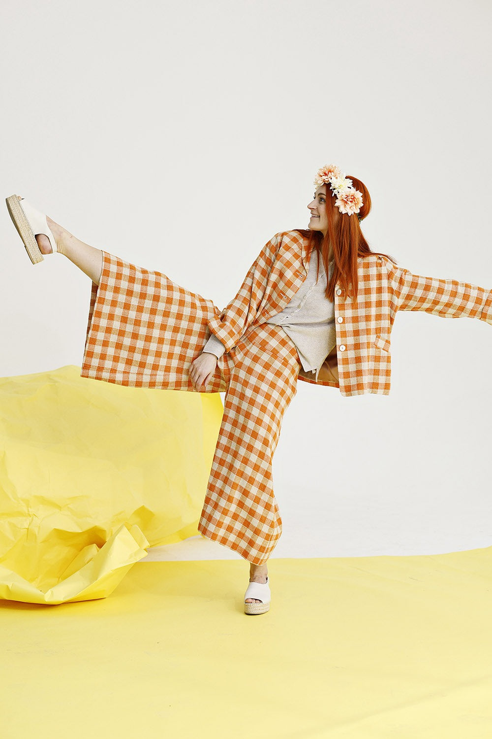 mc923c-mcverdi-bukser-pants-buksenederdel-skirt-orange-tern-sommer-sommersæt-