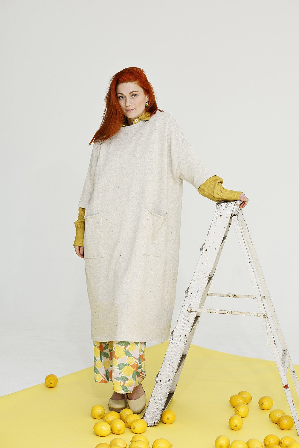 Musewear-Elin-kjole-strik-dress-knitdress-strikkjole-offwhite-sommerkjole-oversize