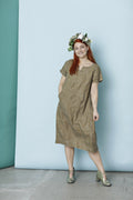 Mc928d-go-kjole-dress-hør-linen-sommerdress-beige-ss24