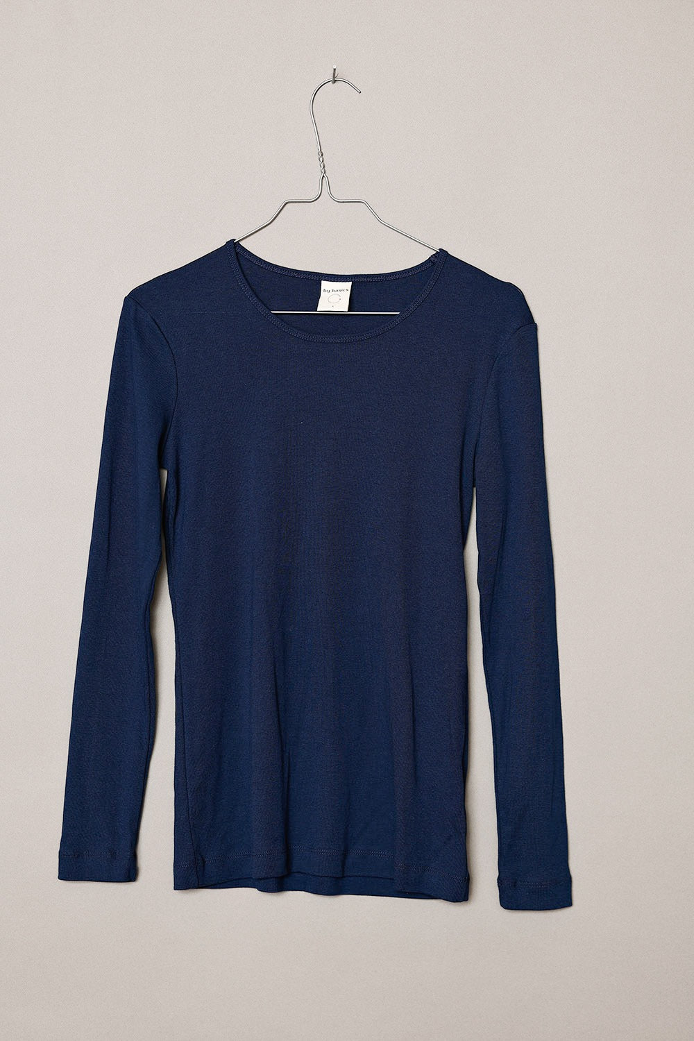 by-basic-langærmet-t-shirt-bluse-3by-basics-4302-72-navy-blue