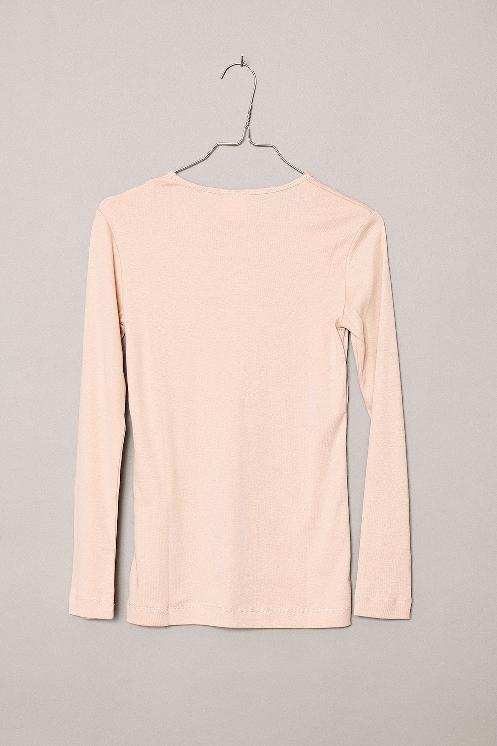 by-basic-langærmet-t-shirt-bluse-2by-basics-4302-16-nude