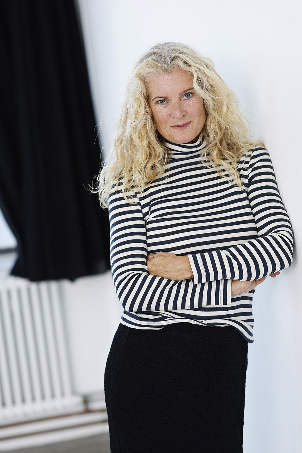 by-basic-4318-white-blak-roll-neck-roll-neck -3